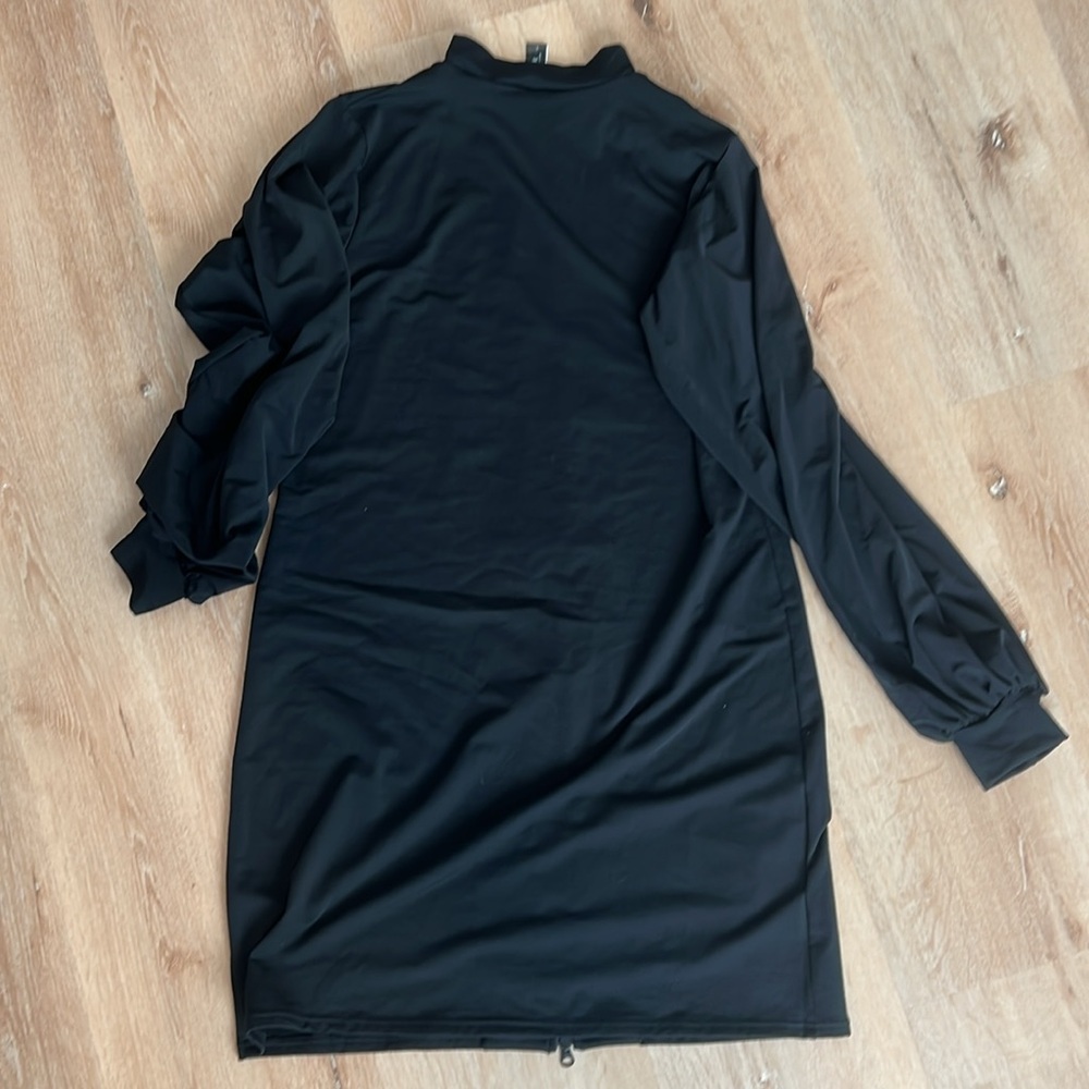 Blackmilk Long Sleeve Zip Front Dress - Large NWOT - Picture 4 of 4